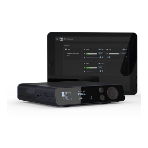 Catchbox Plus Hub receiver with control app